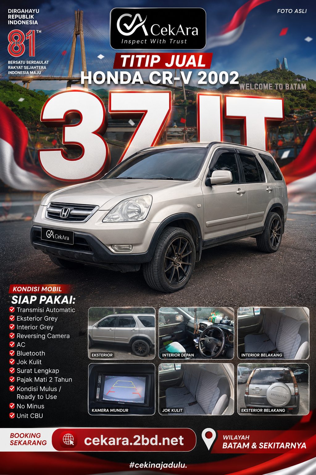 Honda CRV  2002