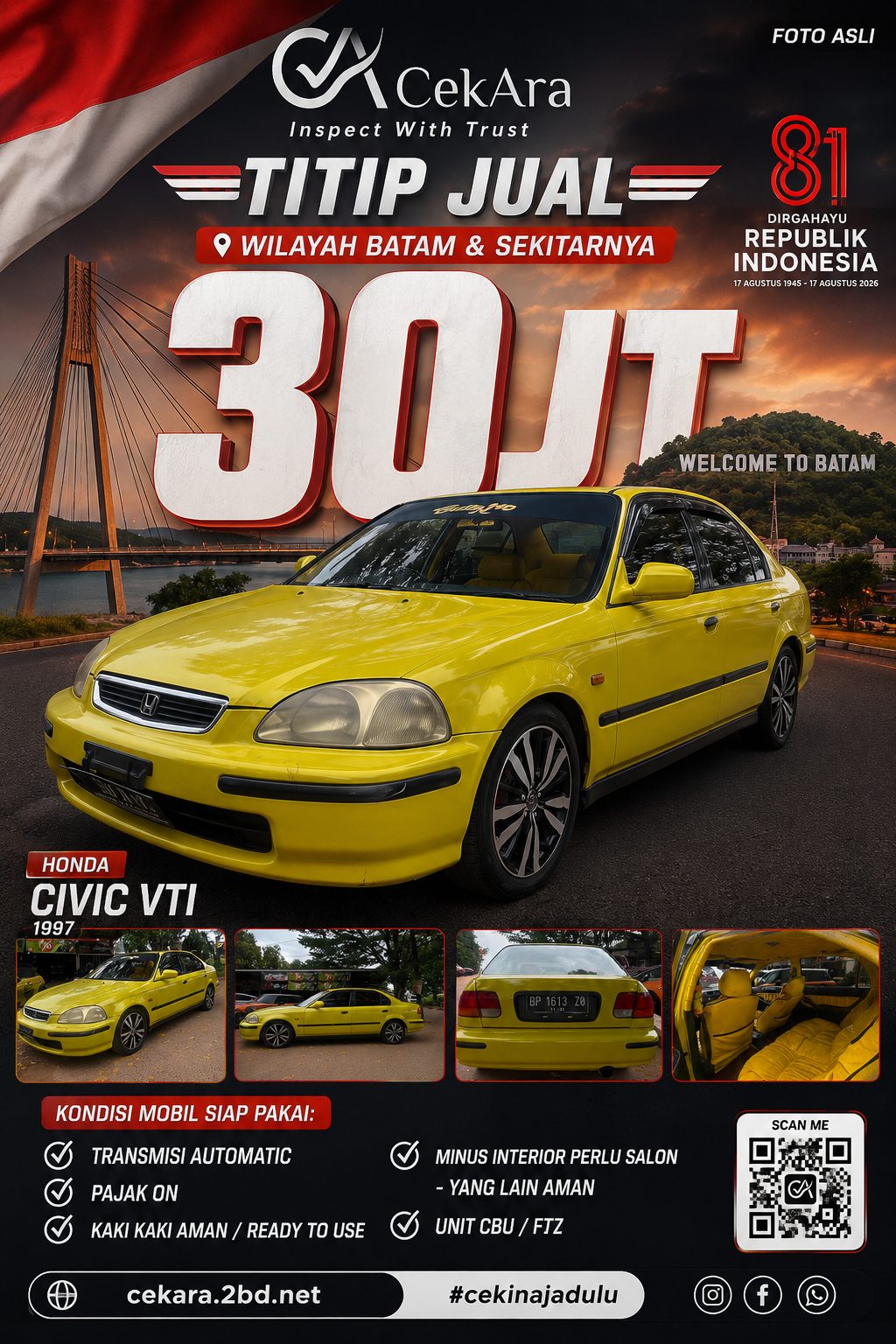 Honda Civic VTI  1997